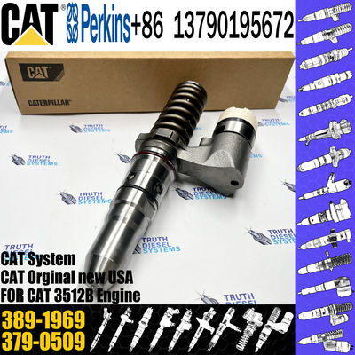 Diesel Fuel Injector 250-1302 389-1969 10R-1303 386-1754 for 3512B Excavator 3512C 3516B 3516C