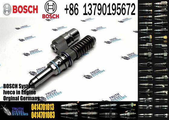Common Rail Diesel Engine Fuel Injector 0414701013 0414701052 For Iveco