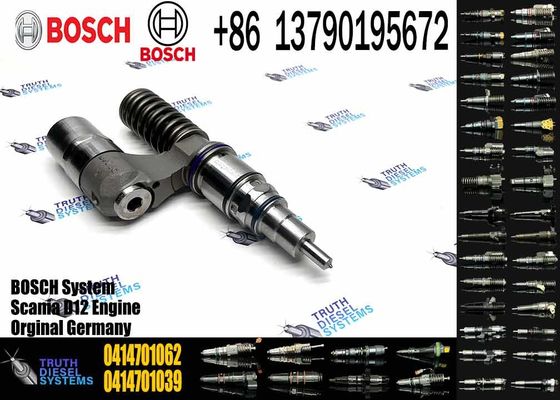 1766549 Unit Diesel Fuel Injector 0414701037 0414701062 2098522 For Scania Repair Kits F00041N044 With Nozzle DLLA145P22