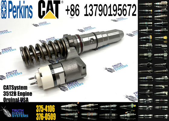 Diesel Engine Injector 375-4106 20R-1262 20R-1270 20R-1280 20R-1276 20R-2296 20R-0848For Caterpillar C3512B Common Rail