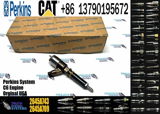 2645A743 New Common Rail Injector 2645A738 2645A745 Factory Diesel Injector 2645A746 320-0677 320-0680 for CAT Excavator