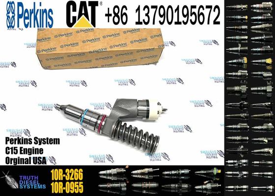Construction Machinery Parts 253-0617 10R-3266 Common Rail Fuel Injector for Caterpillar C15 Excavator Engine