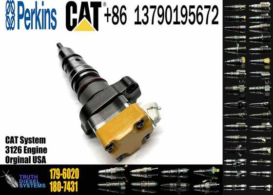 Excavator Injector 20R-0760 20R0760 179-6020 1796020 for 3126 Engine Parts Diesel Nozzle Assembly Auto Parts