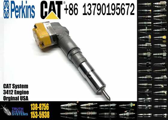 For Caterpillar Cat 3412 Engine Injectors 3412/3412E 138-8756 174-7527 179-6020