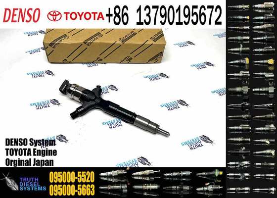 23670-39276 23670-39235 23670-30100 095000-5520 095000-5930 095000-6190 Fuel Injector for Denso Toyota Hilux Hiace 2KD 4WD D4D