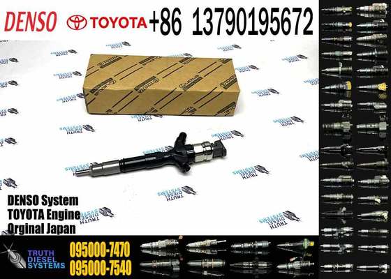 Diesel Fuel Injector 095000-7470 23670-39255 for Toyota 2KD-FTV 2.5 D-4D Engine
