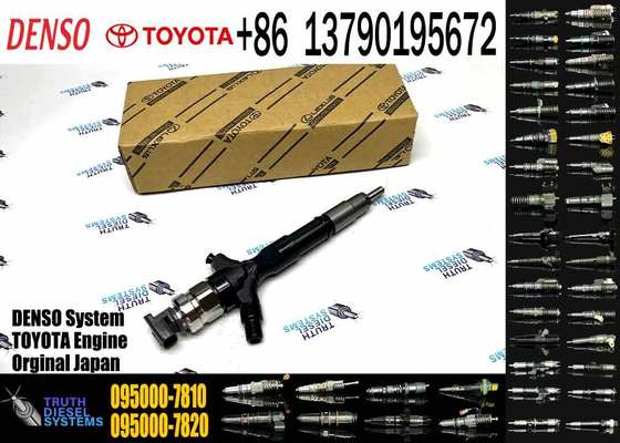 095000-7810 23670-30290 Diesel Common Rail Injection Valve Part Number DCRI107820