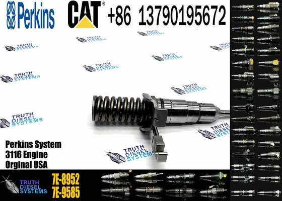 Excavator Engine Parts 7E-8952 Fuel Injector 3116 Engine Fuel Injector for Cat 950g 960f 962g Construction Machinery Parts