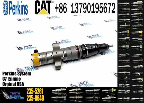 For Caterpillar C-9 Engine Diesel Fuel Injectors 235-2888 235-5261 235-9649 235-5518 235-1400 235-1401 Aluminum Nozzle Injectors