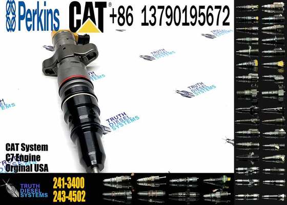 Brand New Unused Caterpillar C7 Fuel Injector 241-3238 241-3239 241-3400 10R-4763 for Construction Machinery Parts Made in China