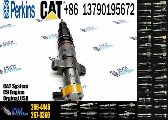Diesel Fuel Injector 387-9433 3879433 for Excavator C9 Engine Common Rail Injector 336D 330D 266-4446 2664446