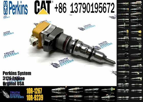 New Diesel Engine Injector 1OR-1267 188-1320 10R-9237 173-9379 10R-0781 4CR0197 156-8895 for C-aterpillar C3126 Common Rail Steel
