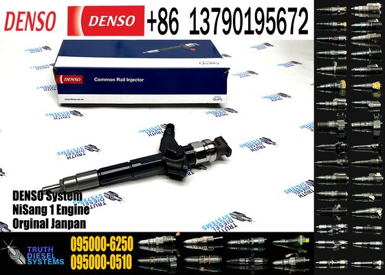 Common Rail Injector 16600-EB70D 16600-EB70B 16600-EB70C 095000-6250 Injector 16600-EB70D 16600-EB70B for Nissan YD25