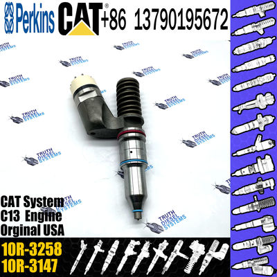 Cat Excavator Inyectores Common Rail Diesel fuel Injector 2501309 250-1309 10R3258 10R-3258 for caterpillar cat c13