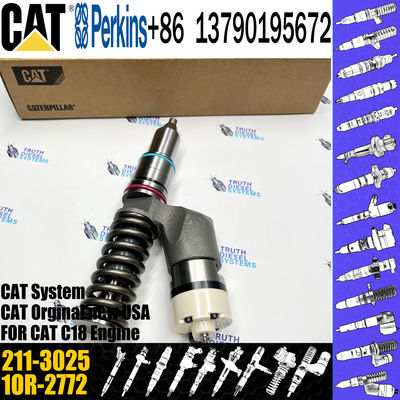 Engine Cat Diesel Fuel Common Rail Injector 211-3025 10R-0955 1OR-2772 10R-0955 1OR-7231 For Caterpillar Excavator