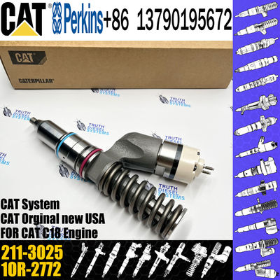 Engine Cat Diesel Fuel Common Rail Injector 211-3025 10R-0955 1OR-2772 10R-0955 1OR-7231 For Caterpillar Excavator