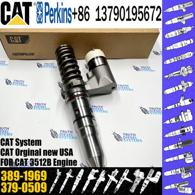 Diesel Fuel Injector 250-1302 389-1969 10R-1303 386-1754 for 3512B Excavator 3512C 3516B 3516C