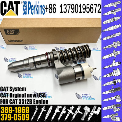 Diesel Fuel Injector 250-1302 389-1969 10R-1303 386-1754 for 3512B Excavator 3512C 3516B 3516C
