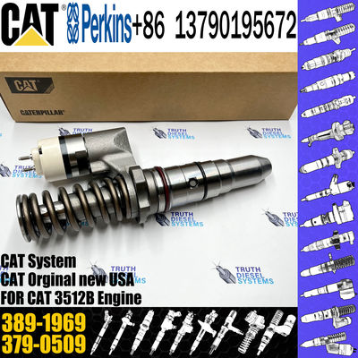 Diesel Fuel Injector 250-1302 389-1969 10R-1303 386-1754 for 3512B Excavator 3512C 3516B 3516C
