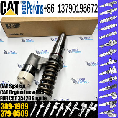 Diesel Fuel Injector 250-1302 389-1969 10R-1303 386-1754 for 3512B Excavator 3512C 3516B 3516C