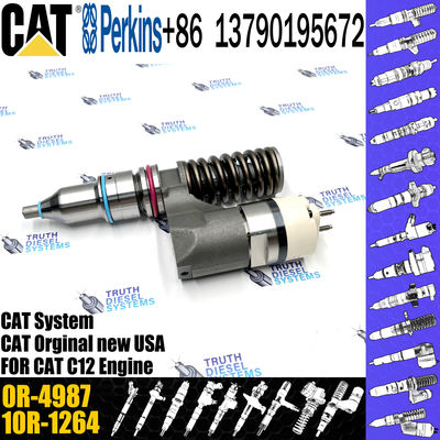 Common rail diesel fuel injector 0R-4987 10R-1264 10R-0967 212-3462 10R-0961 212-3469 For Caterpillar C10 C12 Engine