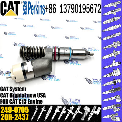 Diesel engine fuel injector 249-0705 10R-3258 10R-2977 10R-6162 20R-2437 212-3462 10R-0961 excavator C11 C13