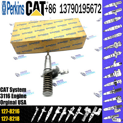 Excavator spare Part 127-8218 127-8216 Fuel Injector for Cat 3116 3114 Engine