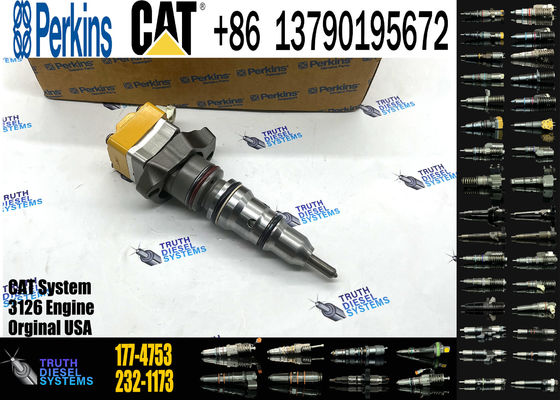 Original new Fuel Injector AssemblyCat engine parts 3126 cat injector 2321173 232-1173 for CAT 3408 3412 E Diesel Engine