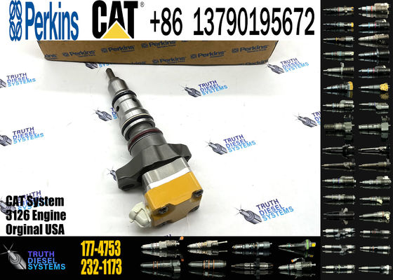 Original new Fuel Injector AssemblyCat engine parts 3126 cat injector 2321173 232-1173 for CAT 3408 3412 E Diesel Engine