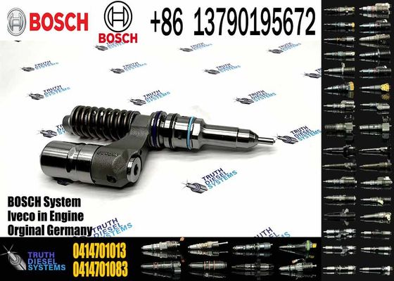 Common Rail Diesel Engine Fuel Injector 0414701013 0414701052 For Iveco