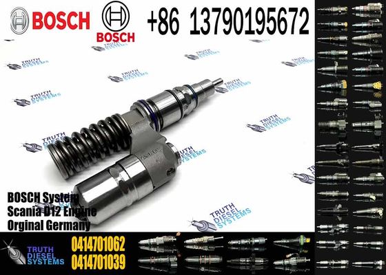 1766549 Unit Diesel Fuel Injector 0414701037 0414701062 2098522 For Scania Repair Kits F00041N044 With Nozzle DLLA145P22