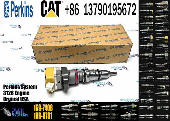 1563895 1697408 Engine Parts Fuel Injector 156-3895 169-7408 171-9704 For CAT Caterpillar 3412 1719704 engine