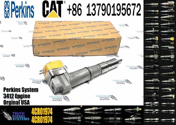 Excavator Engine parts Fule Injetor 4CR01974 169-7408 174-7527 222-5967 20R-0760 for 3412E 3408 Fuel Injector
