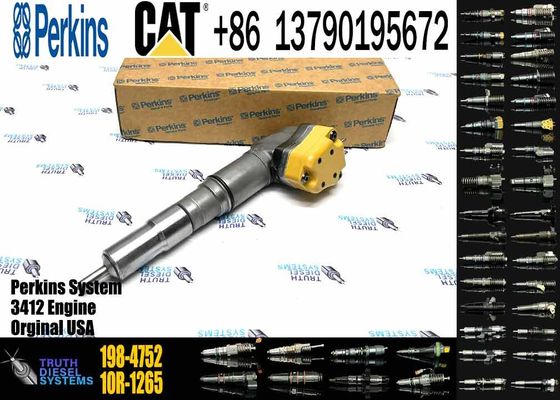 New common rail injector 198-4752 1OR-9239 174-7526 232-1168 232-1170 173-9268 for diesel engine CAT