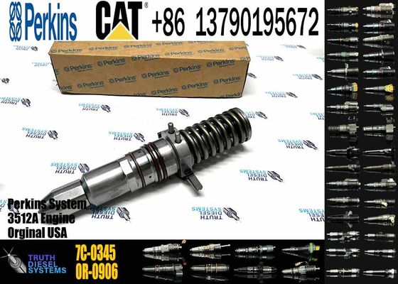 Excavator Parts 3512A Engine Injector 7E-3383 7C-0345 7C-4175 OR-3051 7E-9983 9Y-4544fuel injector For Excavator