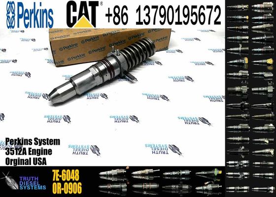 Excavator Parts 3512A Engine Injector7C-0345 7E-6048 7C-4175 7C-2239 OR-3051 7C-4174 fuel injector For Excavator