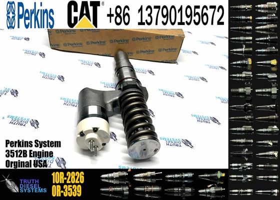 249-0746 3512B Engine cat system injector Common Rail Fuel Injector 10R-2826 10R-2827 For Caterpillar