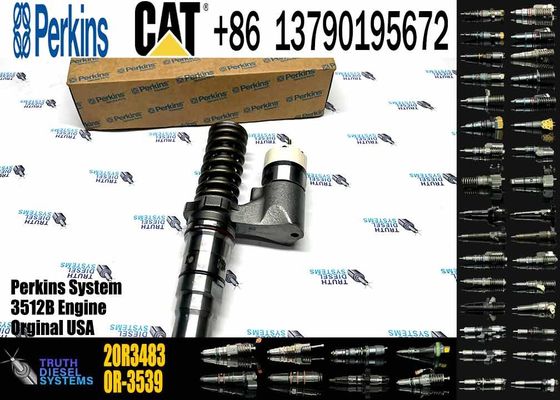 Excavator Parts 3512B Engine Injector 10R-2827 20R3483 20R-3247 389-1969 379-0509fuel injector For Excavator