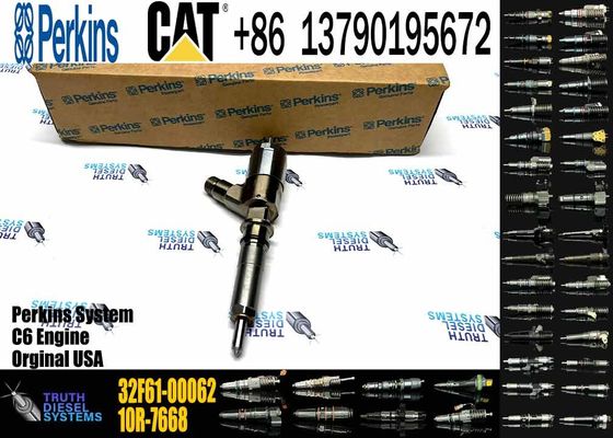 326-4700 C6.4 Engine Fuel Injector 3264700 10R7675 32F61-00062 For Caterpillar 320D 323D Excavator Spare Parts