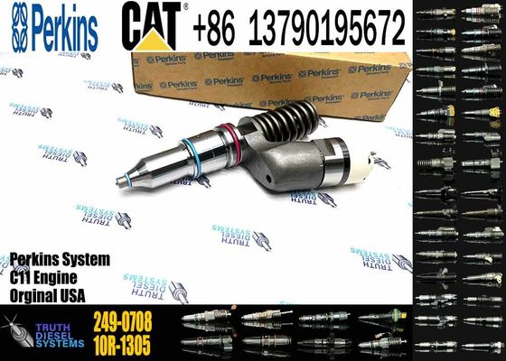 CAT C13 C11 Fuel Injector 249-0713 294-3002 349-0705 249-0708 For CAT 345C 345D Excavator Parts 10R3262 10R2977 10R7636