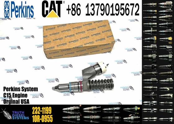 Diesel Engine Injector 211-0565 232-1199 211-3022 249-0709 211-3023 235-1401 For Caterpillar C18 C15 Common Rail