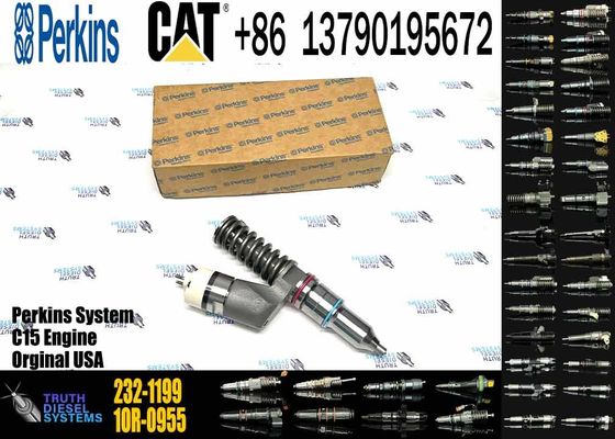 Diesel Engine Injector 211-0565 232-1199 211-3022 249-0709 211-3023 235-1401 For Caterpillar C18 C15 Common Rail