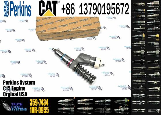 Diesel Engine Injector 359-7434 1OR-0955 10R-0959 1OR-1000 10R-3263 355-6110 For Caterpillar C18 C15 Common Rail