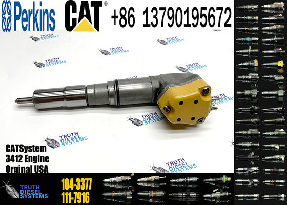 High quality 0R-9349 diesel fuel injectors 232-1175 104-3377 0R9349 for CAT Engine 3408 3412 parts 2321175 1043377