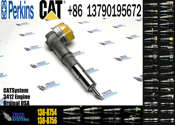 New Diesel Engine Fuel Injector 138-8754 0R-8624 153-5938 20R-4148 For Caterpillar CAT Engine Industrial 138-8756 3412E