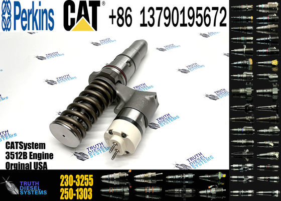 Construction Machinery Parts 10R-3255 10R3255 Common Rail Fuel Injector 20R-1265 20R1265 For CAT 3412 3412E Engine