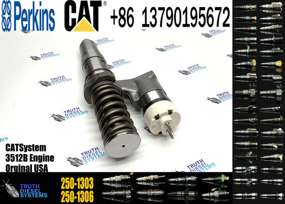 3512B Diesel Engine Parts fuel injector 250-1304 392-0225 250-1303 392-0226 for CAT Caterpillar Construction machinery