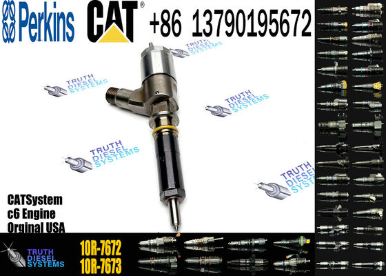 10R-7672 10R-7673 Common Rail Injector for Caterpillar CAT Perkins C6.6 C4.4 Engine