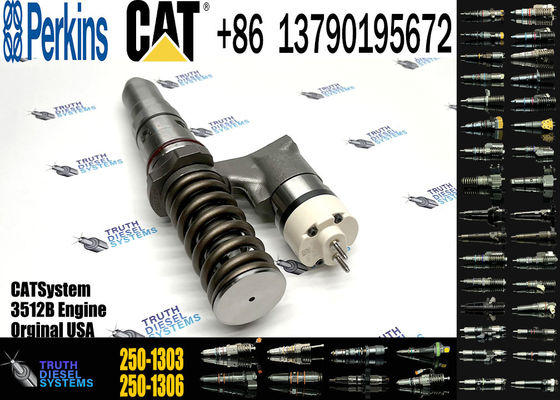 Diesel Engine Injector 192-2817 250-1302 250-1304 250-1303 250-1306 250-1308 250-1312For Caterpillar C3512B Common Rail