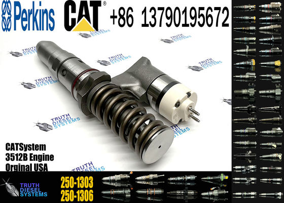 Diesel Engine Injector 192-2817 250-1302 250-1304 250-1303 250-1306 250-1308 250-1312For Caterpillar C3512B Common Rail
